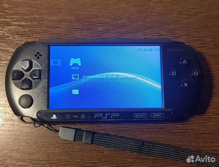 Sony PSP e 1008 прошитая, около 100 игр