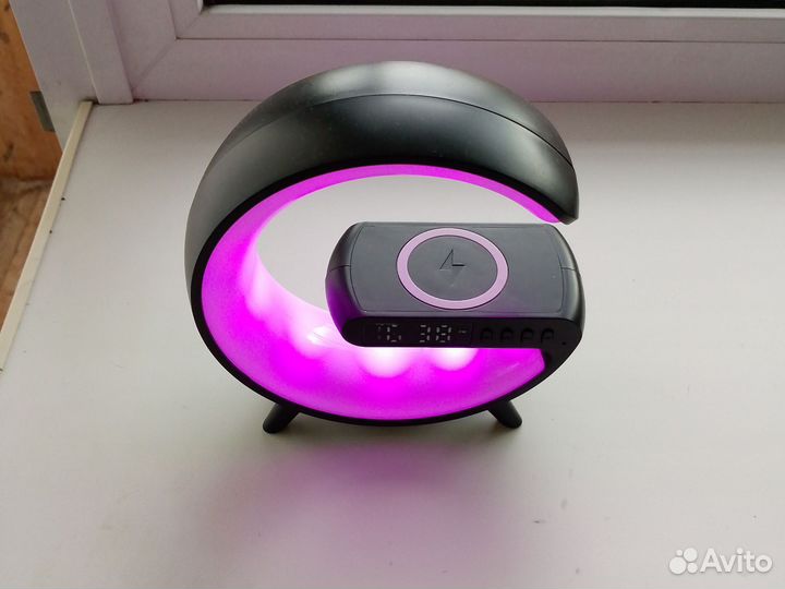 Колонка будильник-ночник