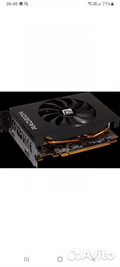 Новая видеокарта rx 6500 xt 4gb(на гарантии)