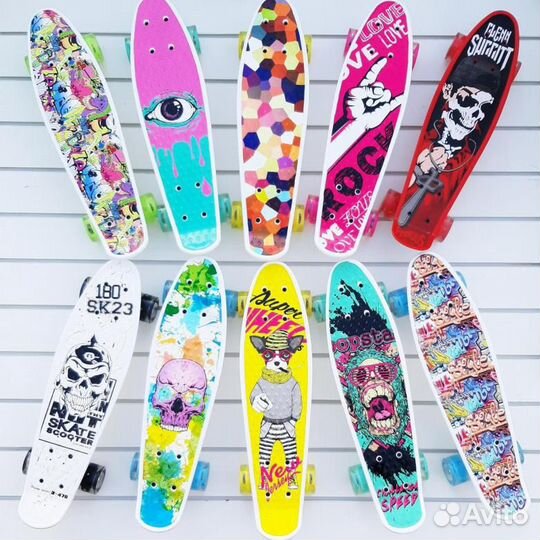 Скеитборд и пенни борды