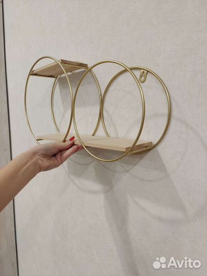 Полка настенная металлическая