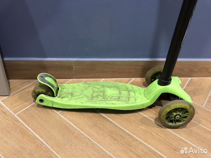 Самокат детский трехколесный бу