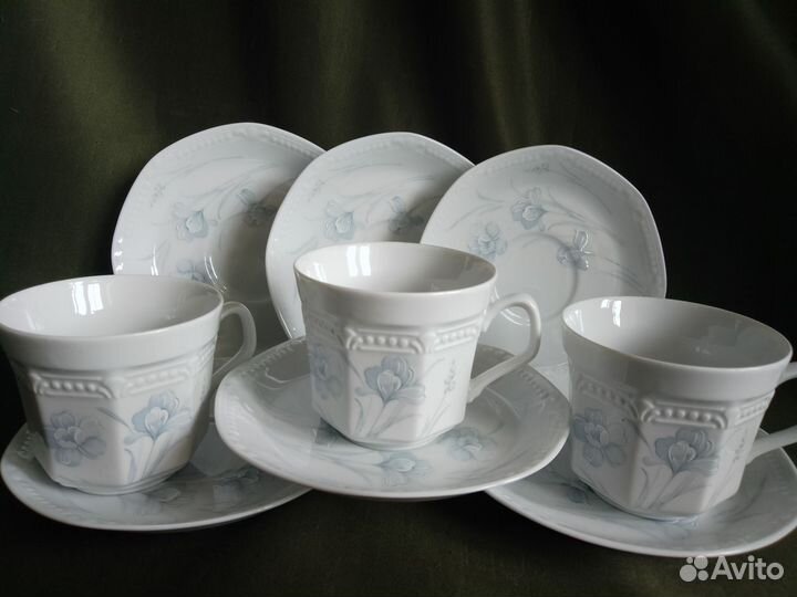 Фарфоровая пара/чай-кофе. Германия Миттеррайх