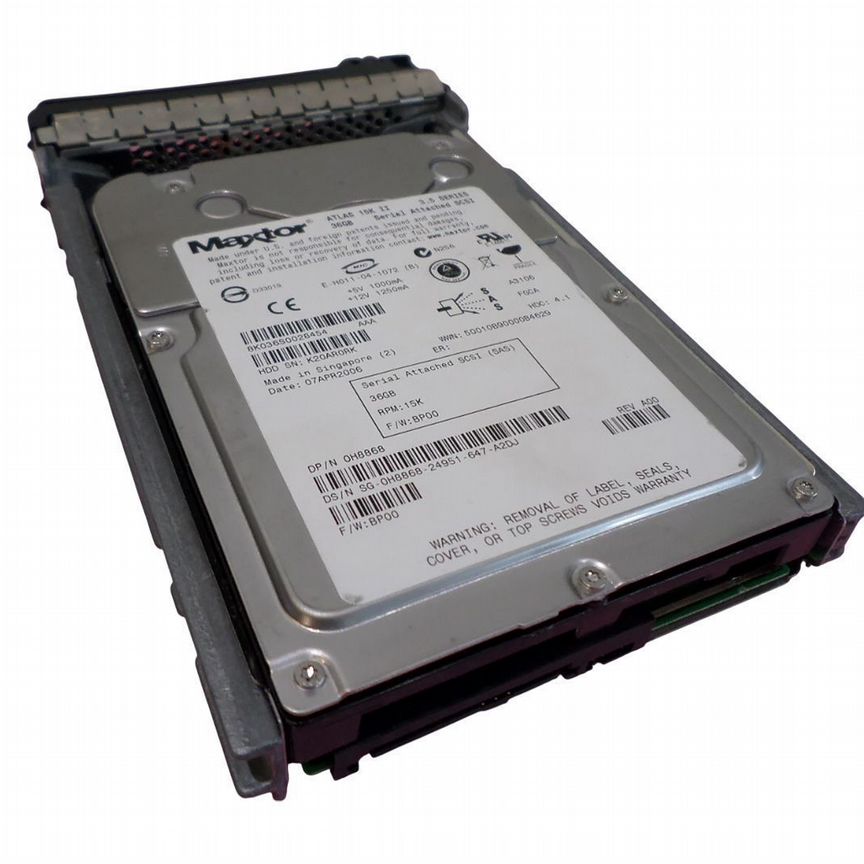 [H8868] Жесткий Диск Dell 36gb Sas 3,5" Hdd H8868