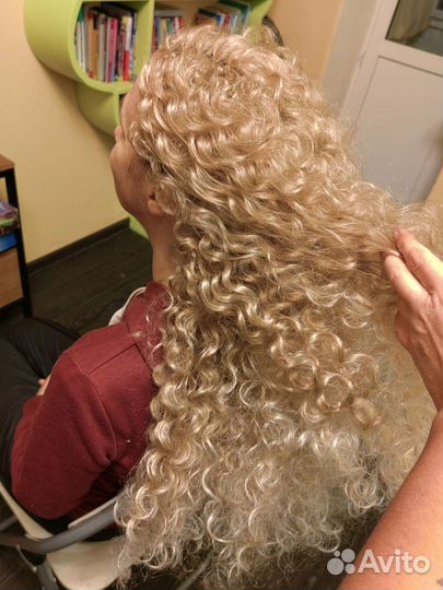 Афрокудри на каркас