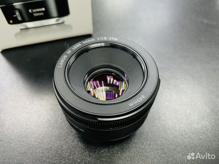 Объектив Canon EF 50mm f/1.8 STM / новый