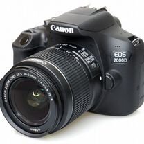 Продаю зеркальный фотоаппарат Canon EOS 2000D