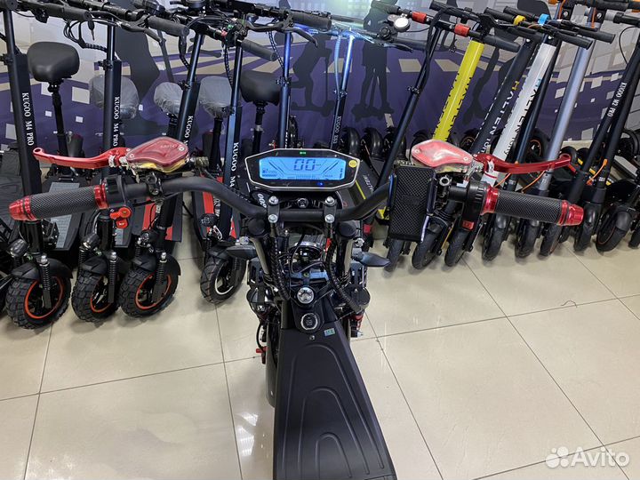 Электроскутер Citycoco White Siberia PRO 2500W