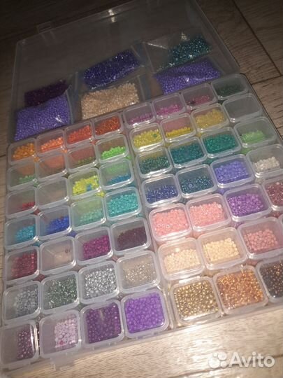 Набор бисера для плетения,50+цветов