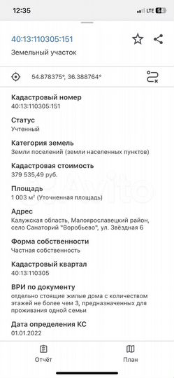 Участок 10 сот. (ИЖС)