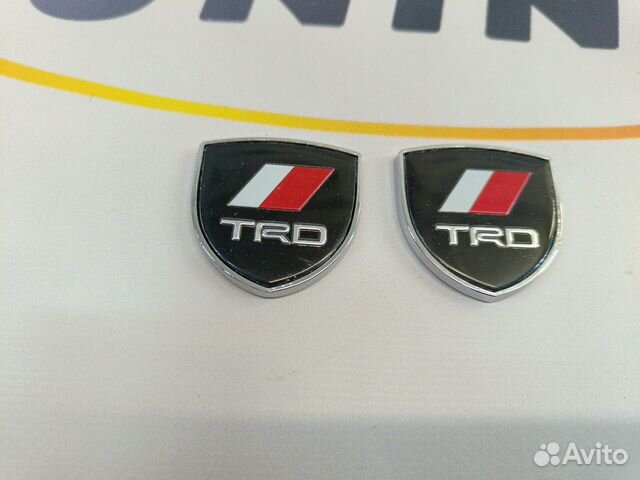 Шильдик TRD Black Lexus