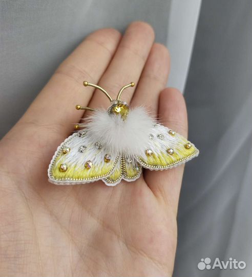 Брошь Мотылек