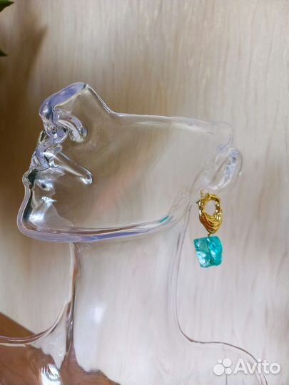 Серьги Льдинка