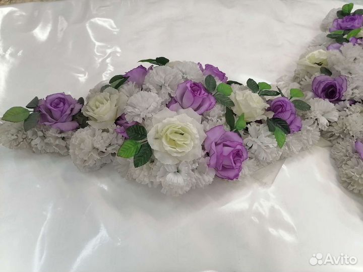 Свадебные кольца на машину