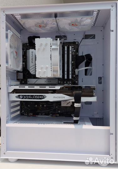 Игровой пк r5 7500f + RX 7800XT + 32 Gb DDR5