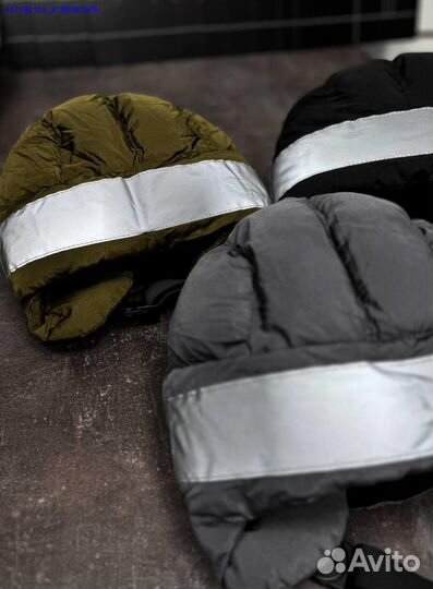 Шапка ушанка Stone Island