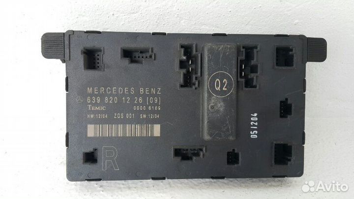 Блок управления дверьми правый Mercedes-Benz Vito