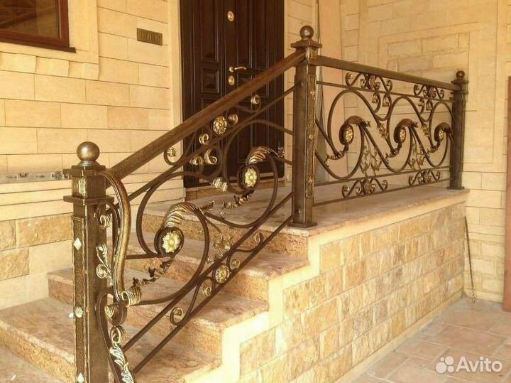 Кованые перила