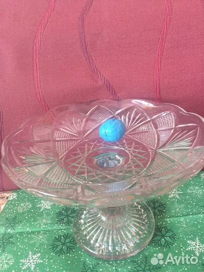 СССР — 1 кдо. Старинная ваза д/фруктов. Новая