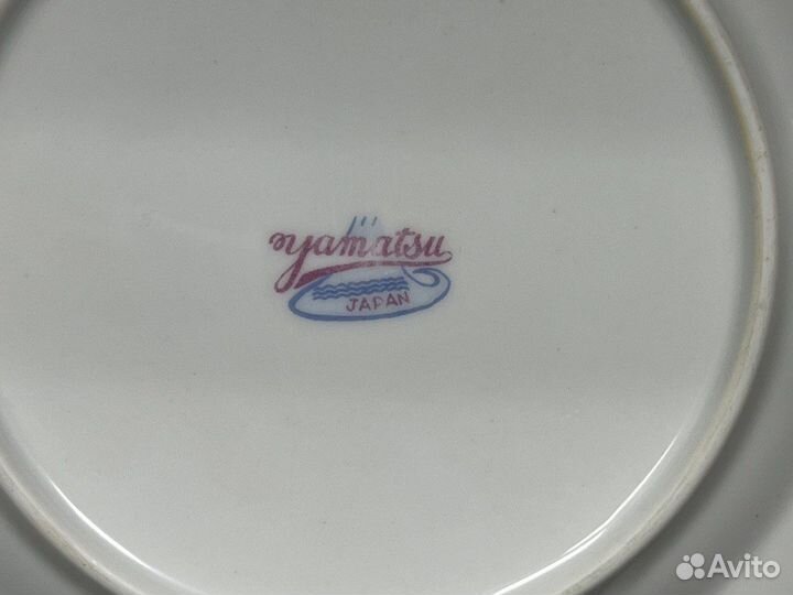 Тарелка для салата десертная 18 см Цветы yamatsu j