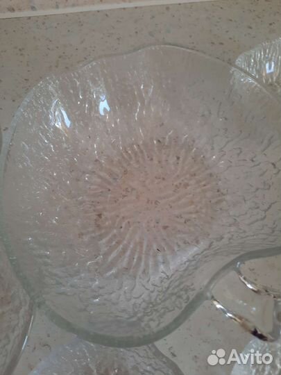 Салатник и 6 маленьких салатниц