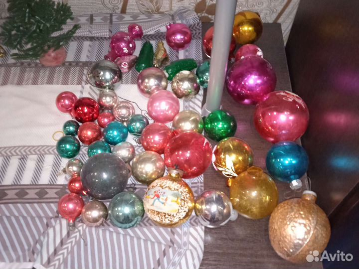 Елочные игрушки СССР