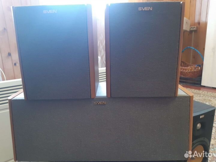 Саб+ 5колонок+DVD Supra+ DVD рекоррдер Sony