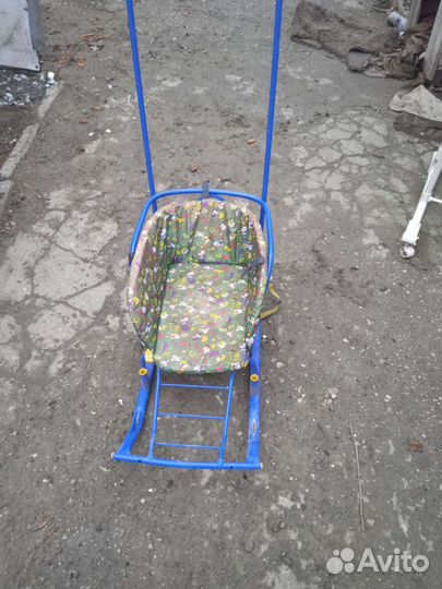 Коляска санки