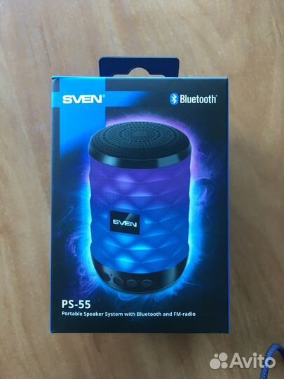 Беспроводная Bluetooth колонка sven PS-55 (5 ватт)