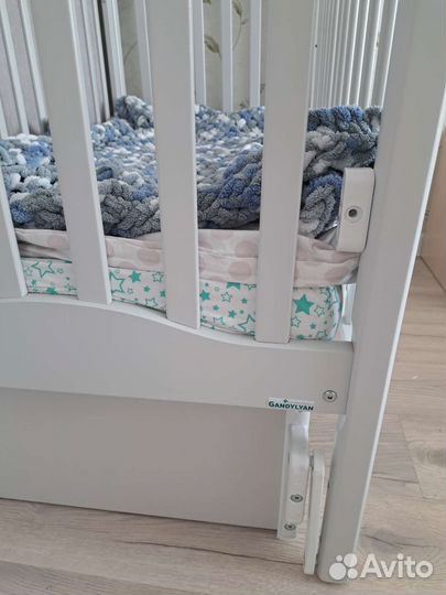 Детская кроватка Гандылян с матрасиком