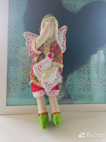 Кукла текстильная сплюша (соня)