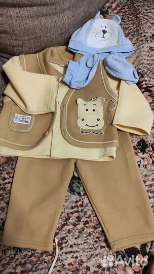 Пакет одежды на мальчика 9-18 мес