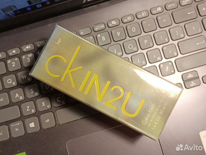 Calvin klein In2U, Туалетная вода, 50 мл