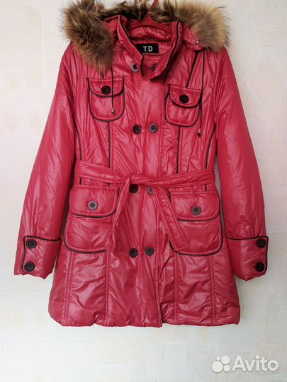 Полупальто женское утепленное