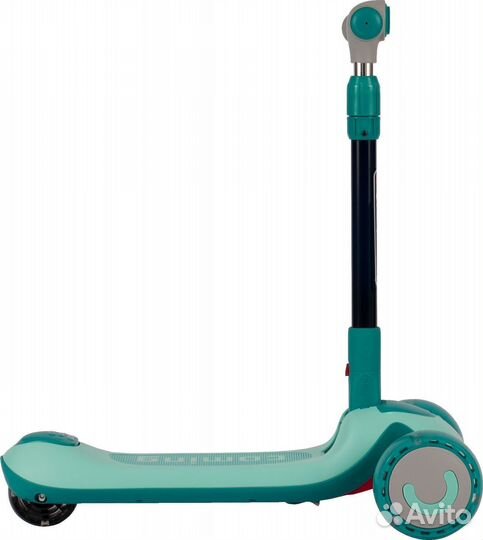 Самокат трехколесный sitis Hippo зелено-черный Vol