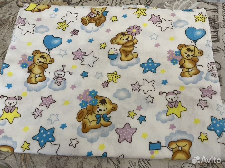 Пеленки фланель, хлопок