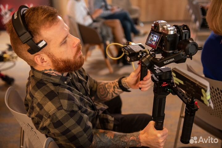 Видеооператор, пилот квадрокоптера, видеомонтажер