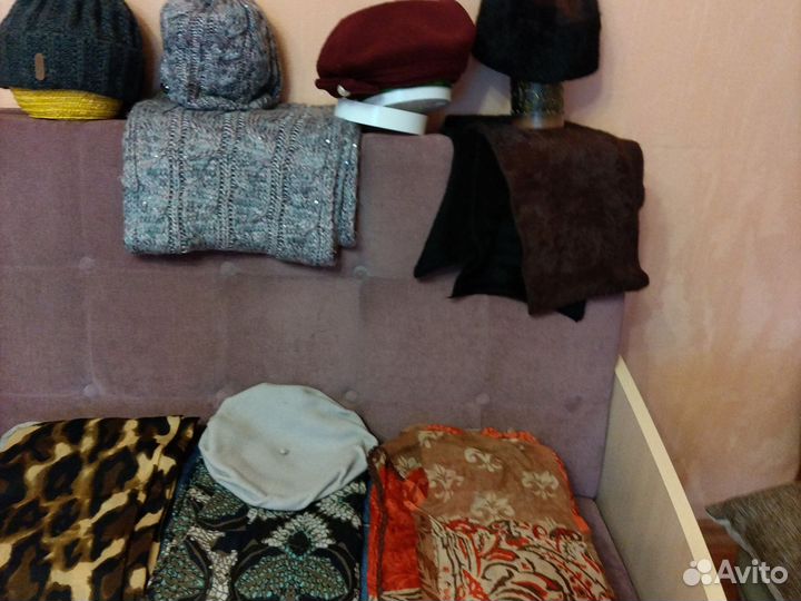 Шапки шарфы жен