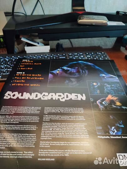 Виниловые пластинка Soungarden Live 1990