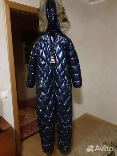 Зимний комбинезон сплошной