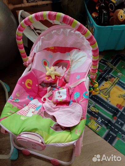 Шезлонг sanbaby красная шапочка