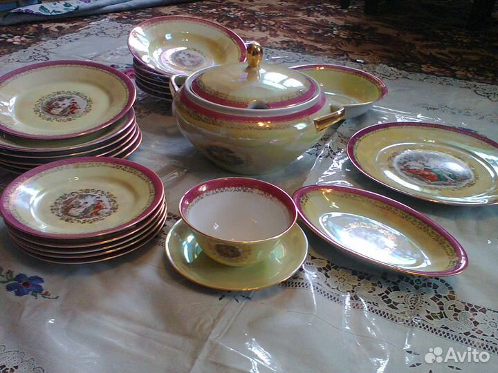 Столовый сервиз гдр Мадонна