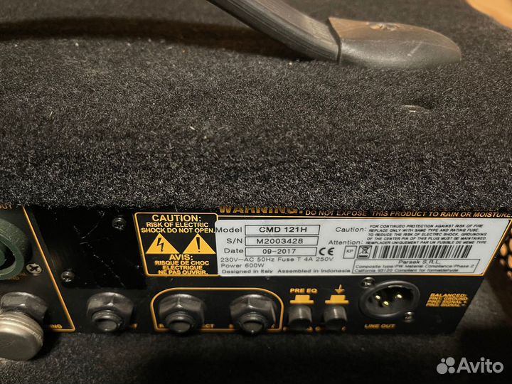 Markbass CMD 121 H Комбоусилитель