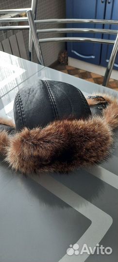Шапка ушанка мужская натуральная