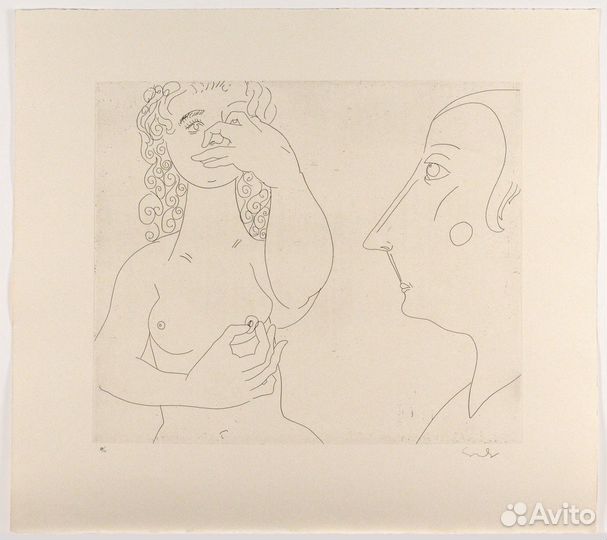 Джордж Кондо (George Condo), офорт