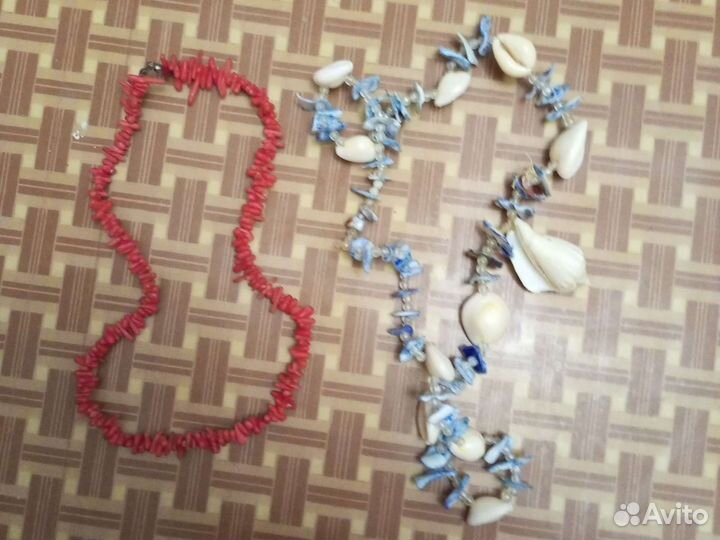 Коралловые бусы СССР