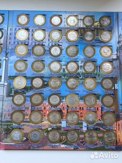 Монеты РФ Биметалл 132 шт