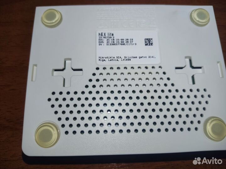 Mikrotik hex lite rb750r2