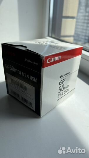 Объектив canon ef 50mm 1,4 usm