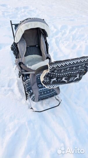 Санки коляска ника